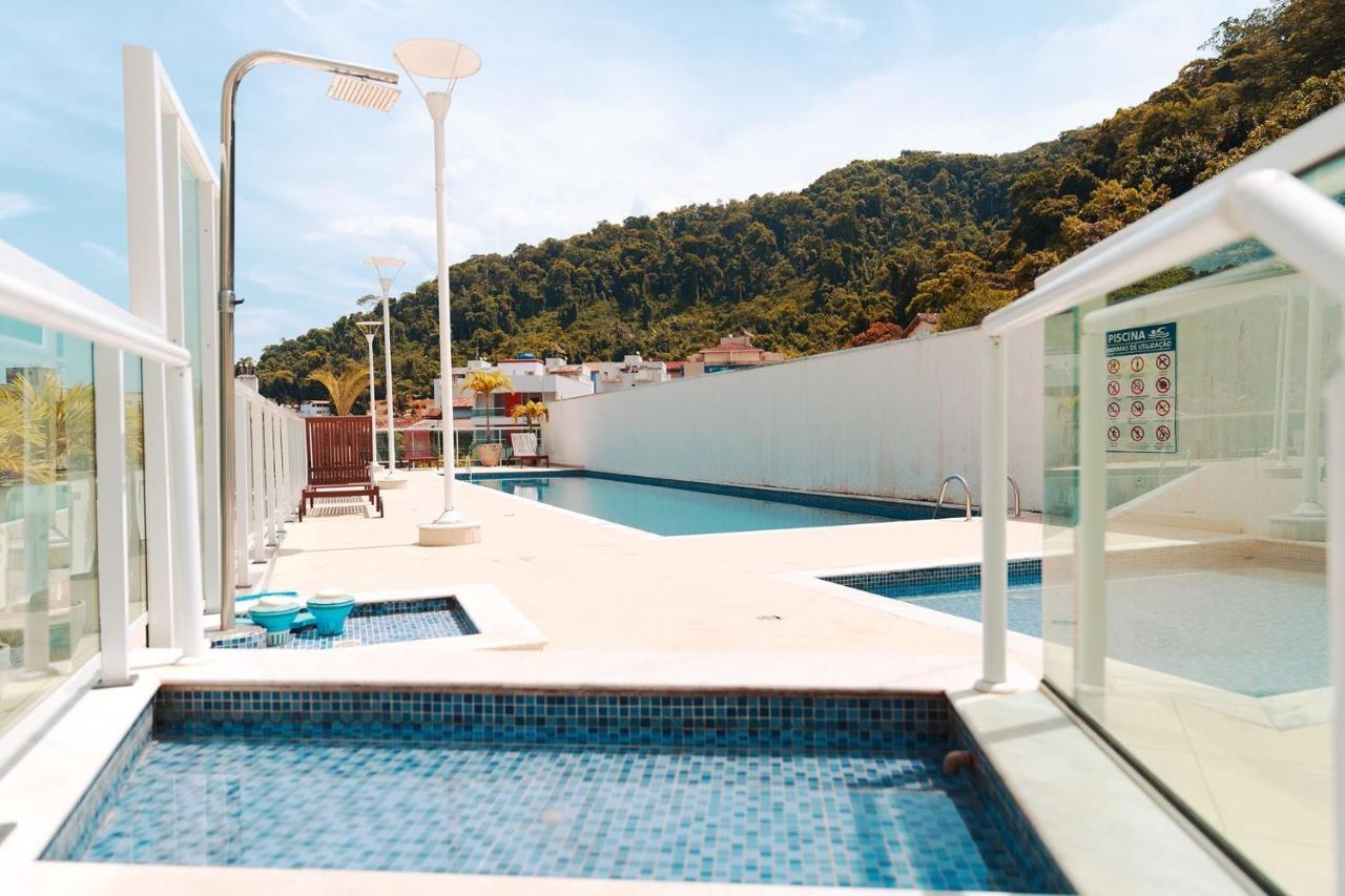 Apto Na Praia Grande - Ubatuba No 4º Andar Com Ar E Wi-Fi Proximo Do Mar! Eksteriør billede